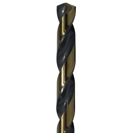 Drill America 1/16 - 1/2 HSS Black & Gold Jobber Drill Bit Set, Point Type: Split Point KFD29J-PC